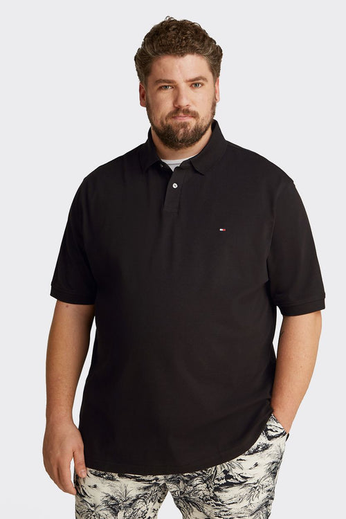 Tommy Hilfiger big & tall poloshirt zwart