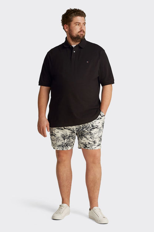 Tommy Hilfiger big & tall poloshirt zwart