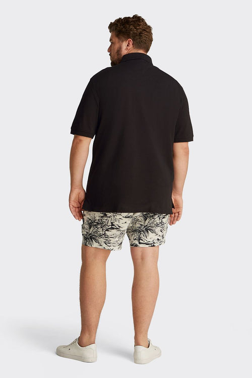 Tommy Hilfiger big & tall poloshirt zwart