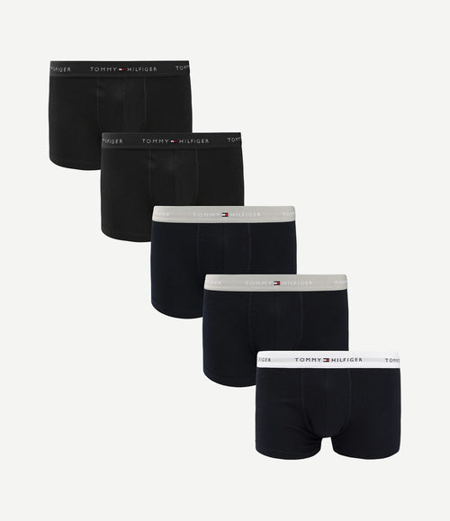 Boxer trunk (5-pack) zwart