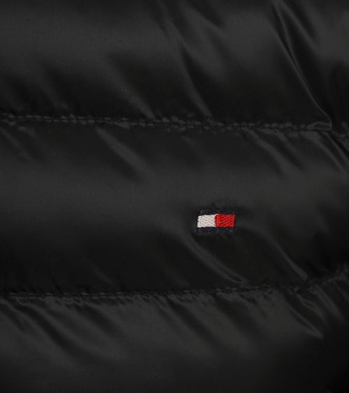 Tommy Hilfiger circulair core jas zwart | Regular-fit