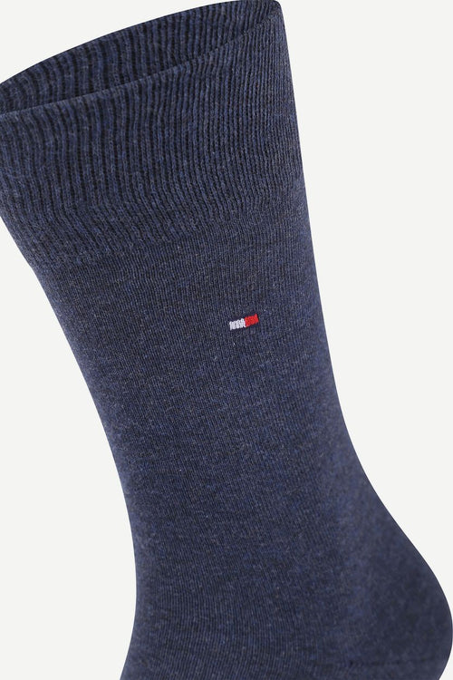 Tommy Hilfiger classic (2-pack) sokken blauw