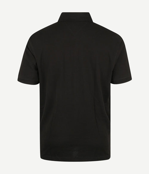 Tommy Hilfiger core 1985 poloshirt zwart | Regular-fit