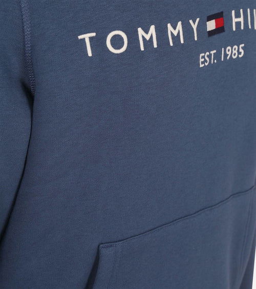 Tommy Hilfiger core hoodie mid blauw | Regular-fit