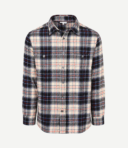 Flanel overhemd ruit multicolour