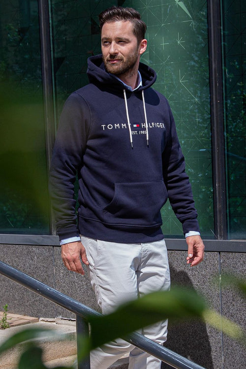 Tommy Hilfiger hood core donkerblauw | Regular-fit