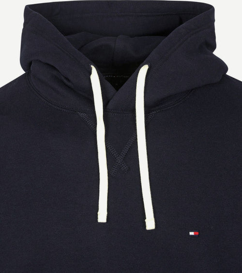 Tommy Hilfiger hood essential small flag donkerblauw | Regular-fit