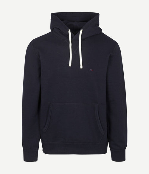 Tommy Hilfiger hood essential small flag donkerblauw | Regular-fit