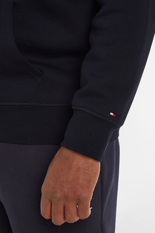 Tommy Hilfiger hoodie core zwart | Regular-fit