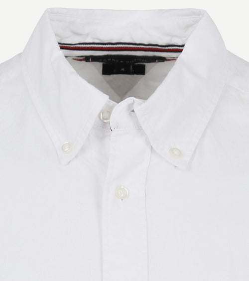Tommy Hilfiger overhemd flex wit | Slim-fit