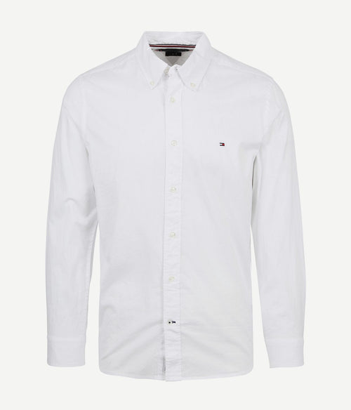 Tommy Hilfiger overhemd flex wit | Slim-fit