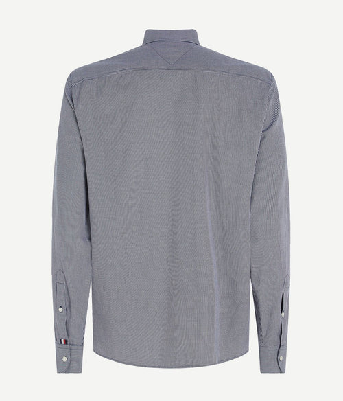 Tommy Hilfiger overhemd ruiten donkerblauw | Regular-fit