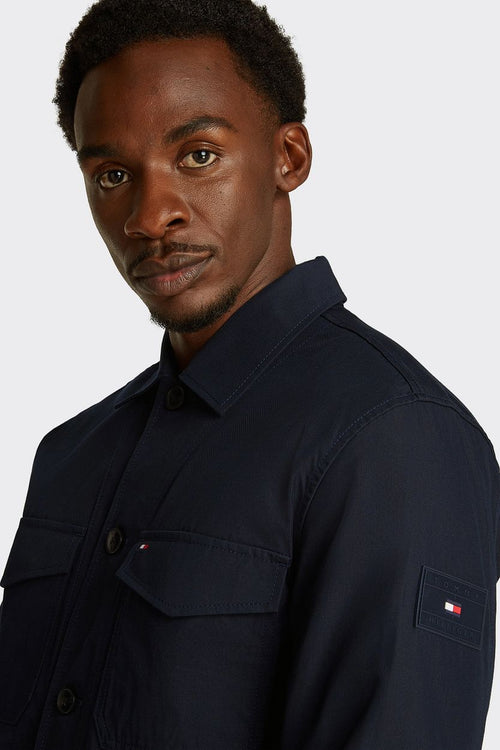 Overshirt donkerblauw