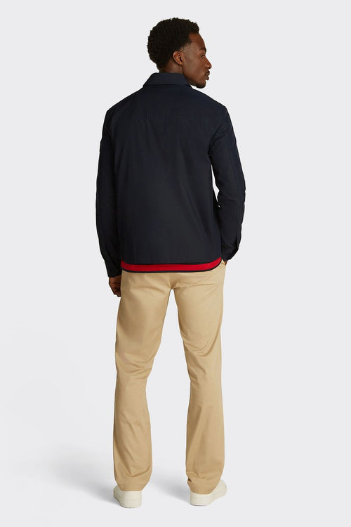 Overshirt donkerblauw