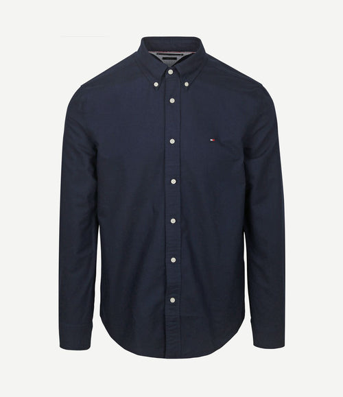 Oxford overhemd donkerblauw