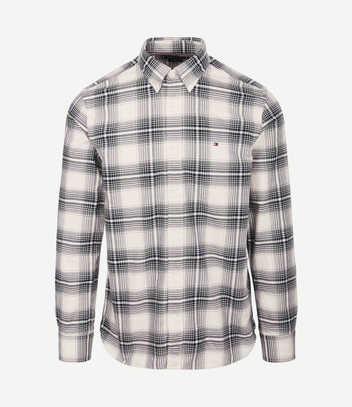 Oxford overhemd ruit blauw