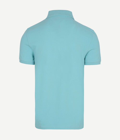 1985 polo aqua blauw
