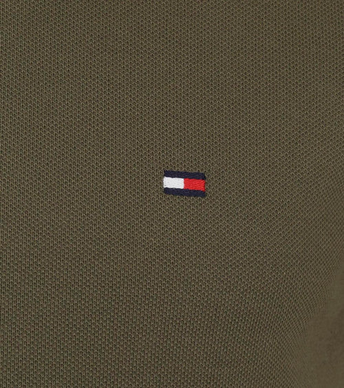 Tommy Hilfiger poloshirt 1985 donkergroen | Slim-fit