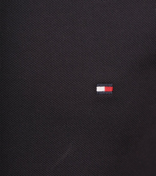 Poloshirt long sleeve donkerblauw