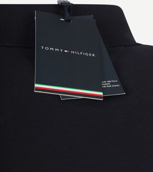 Poloshirt long sleeve donkerblauw
