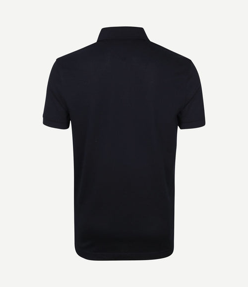 Poloshirt regular donkerblauw