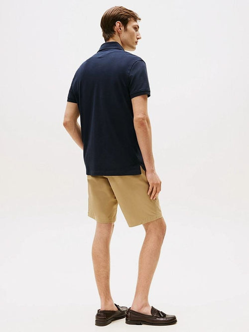 Tommy Hilfiger poloshirt regular donkerblauw