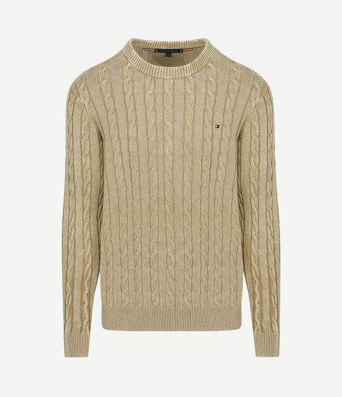 Pullover cable sandalwood