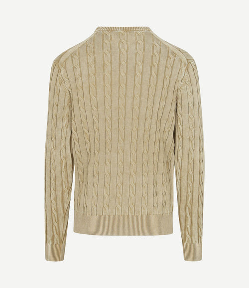 Pullover cable sandalwood