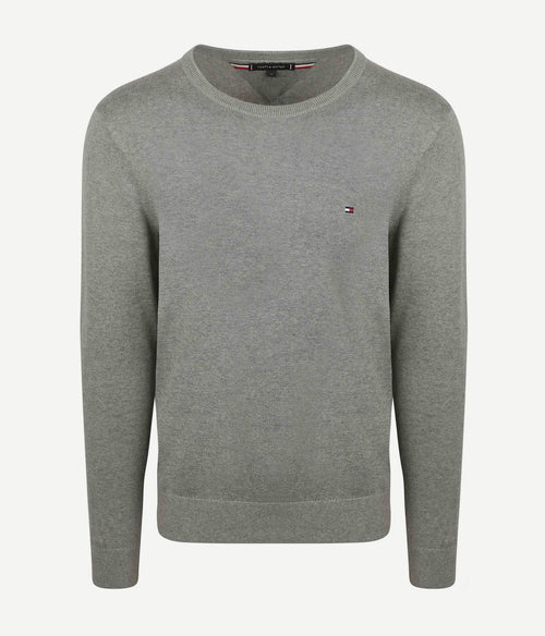 Tommy Hilfiger pullover essential grijs | Regular-fit