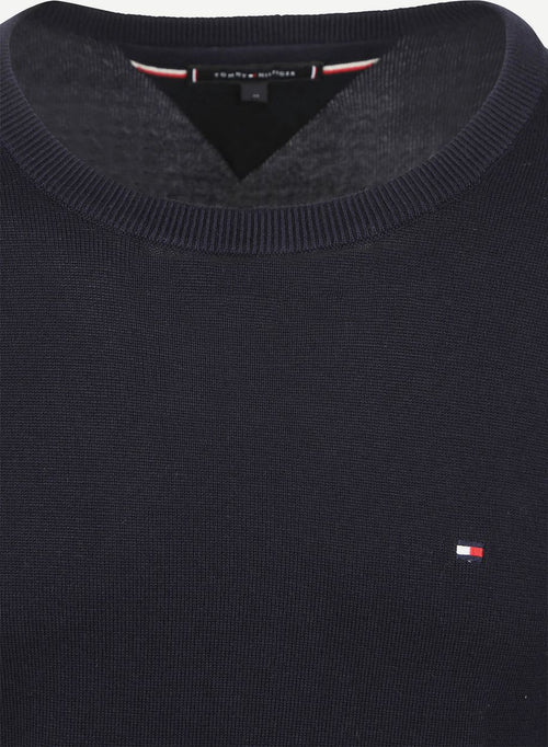 Tommy Hilfiger pullover essential donkerblauw | Regular-fit