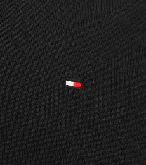 Tommy Hilfiger pullover v-hals zwart | Regular-fit