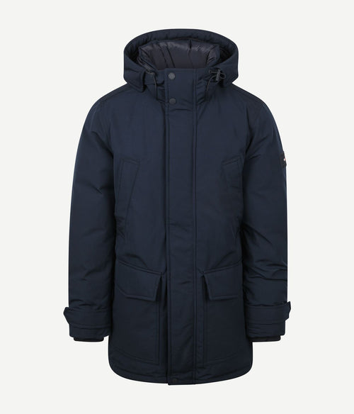Tommy Hilfiger rockie parka donkerblauw | Regular-fit