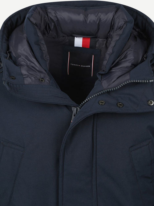 Tommy Hilfiger rockie parka donkerblauw | Regular-fit