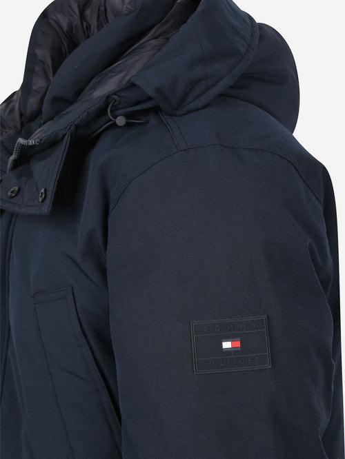Tommy Hilfiger rockie parka donkerblauw | Regular-fit