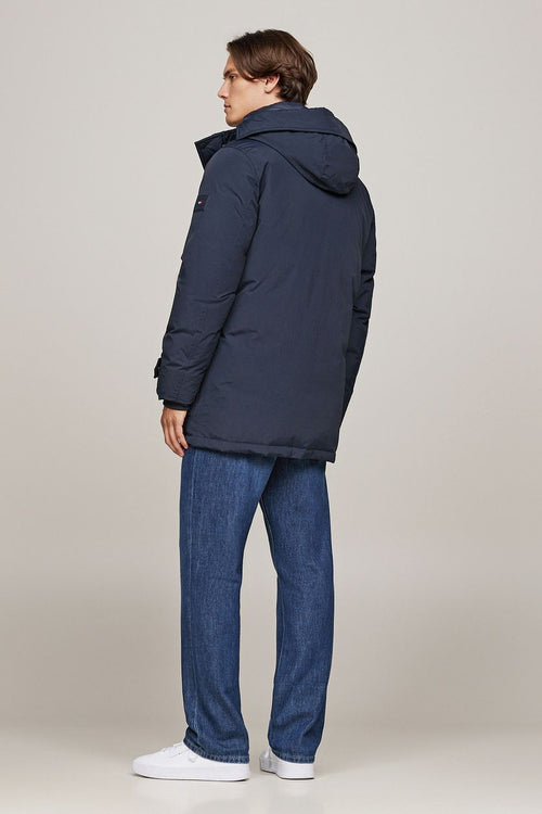 Tommy Hilfiger rockie parka donkerblauw | Regular-fit