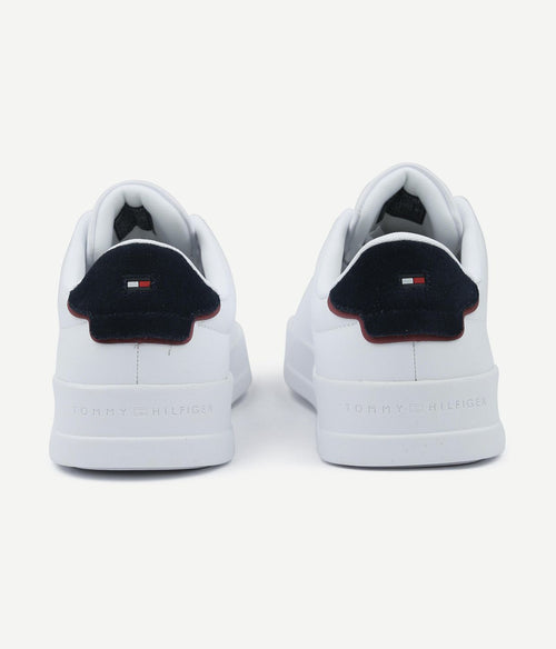 Sneaker leather court white