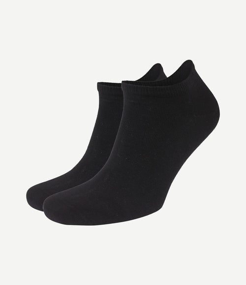 Sneakersok (2-pack) zwart