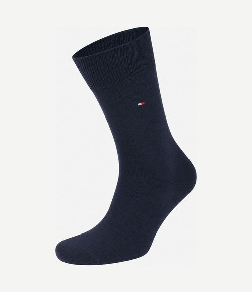 (2-pack) sokken birdseye blauw 033