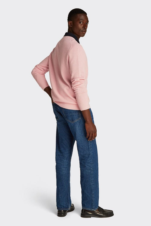 Tommy Hilfiger structure trui roze | Regular-fit