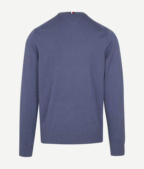Trui indigo blauw 1985