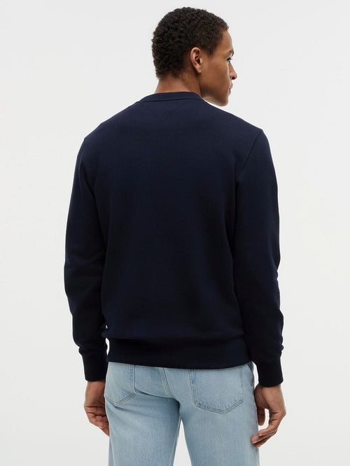 Sweater essential donkerblauw