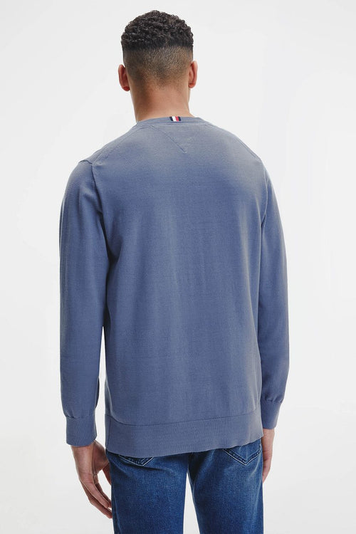 Trui indigo blauw 1985