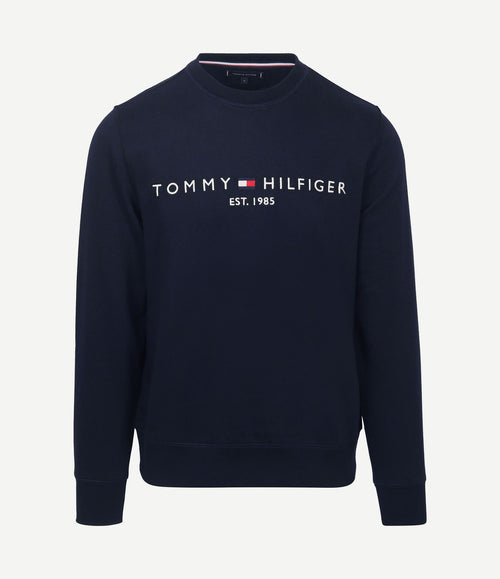 Trui logo donkerblauw