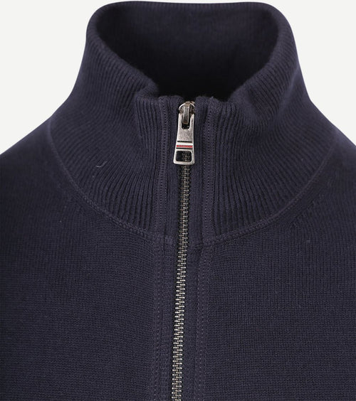 Tommy Hilfiger vest monotype donkerblauw | Regular-fit