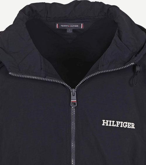 Vest structuur donkerblauw