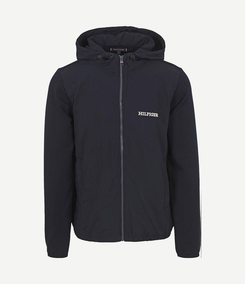 Vest structuur donkerblauw