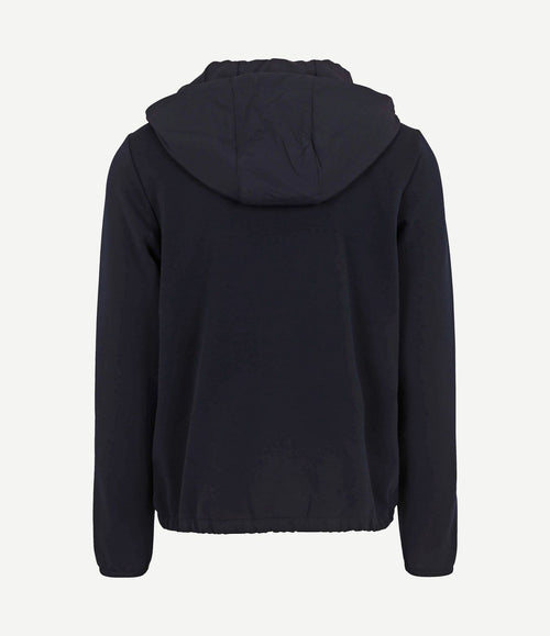 Vest structuur donkerblauw