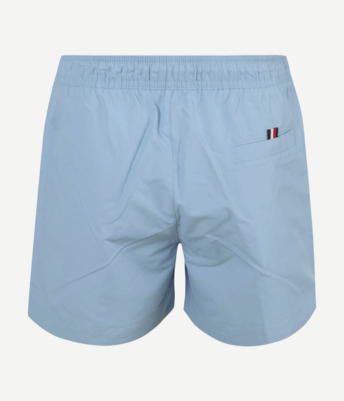 Tommy Hilfiger zwembroek logo lichtblauw | Regular-fit