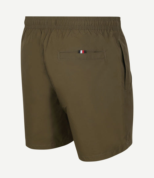 Swimshort medium drawstring army green