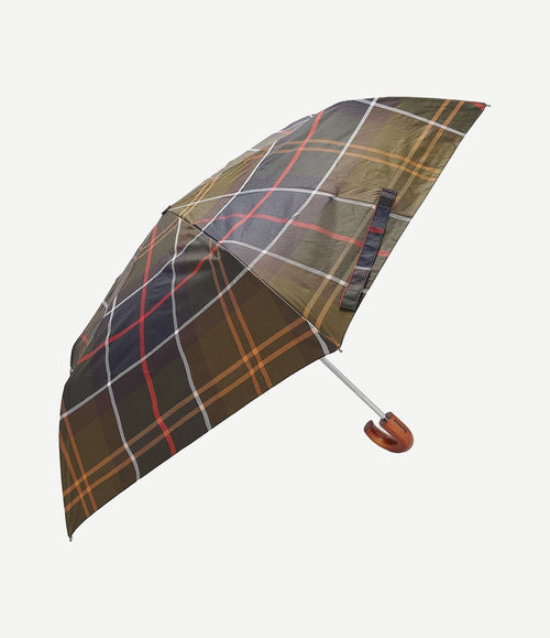 Paraplu tartan groen